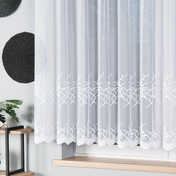 Firanka żakardowa na metry 023297 - wysokość 150cm