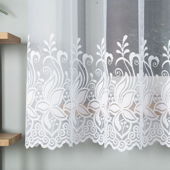 Firanka żakardowa na metry 018227 / kupon 160x180cm