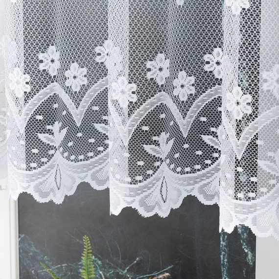 Firanka żakardowa w metrażu 004421 - wysokość 110cm