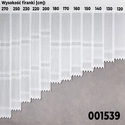 Firanka żakardowa w metrażu 001539 / wysokość 180cm