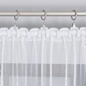 Firanka żakardowa 018495 / kolor biały / wysokość 250cm