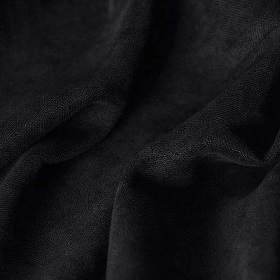 Tkanina zasłonowa MILAS / wysokość 290cm / kolor 039 (czarny)