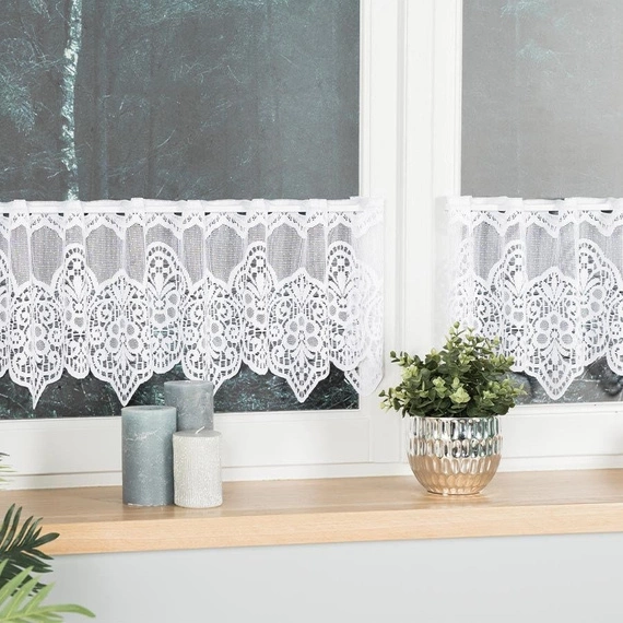 Zazdroska żakardowa na metry 018495 / wysokość 30cm