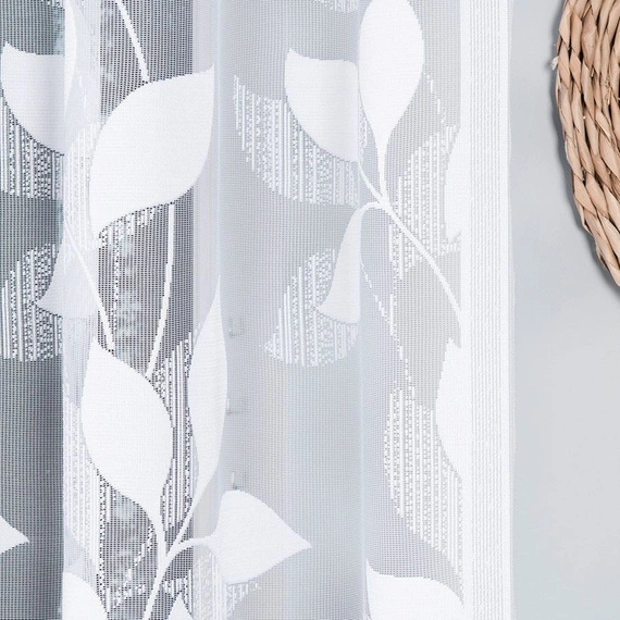 Firanka gotowa żakardowa MARTYNA / 320x160cm / kolor biały