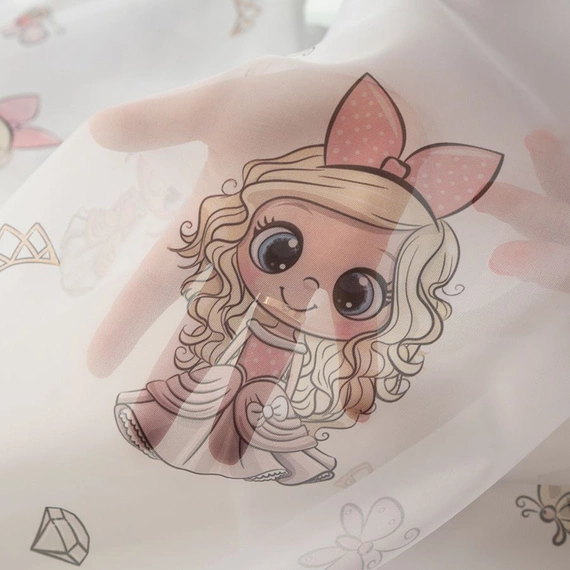 Firanka woalowa na metry Princess / wysokość 157cm