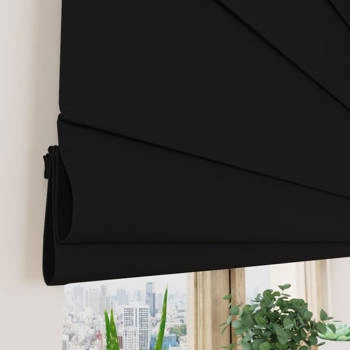 Roleta zaciemniająca NEW BLACKOUT / czarna / szyta na wymiar