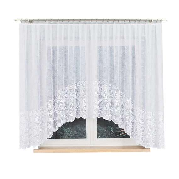 Firanka żakardowa gotowa KINGA / 023391 / 400x160cm