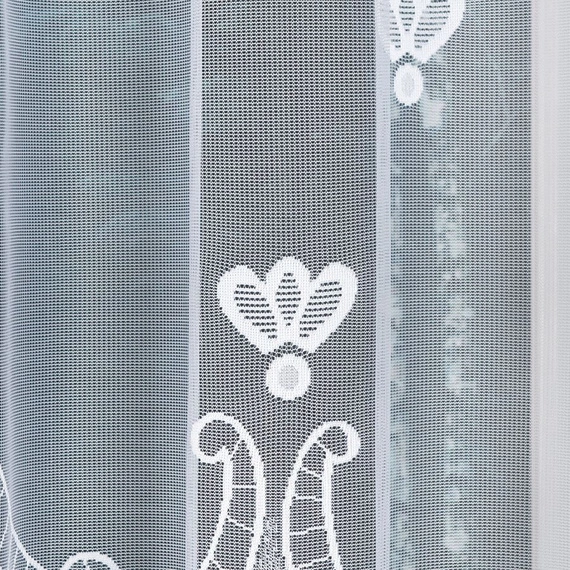 Firanka gotowa żakardowa MATYLDA / 310x160cm / kolor biały