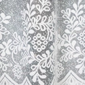 Zazdroska żakardowa 054160 / kolor biały / wysokość 30cm
