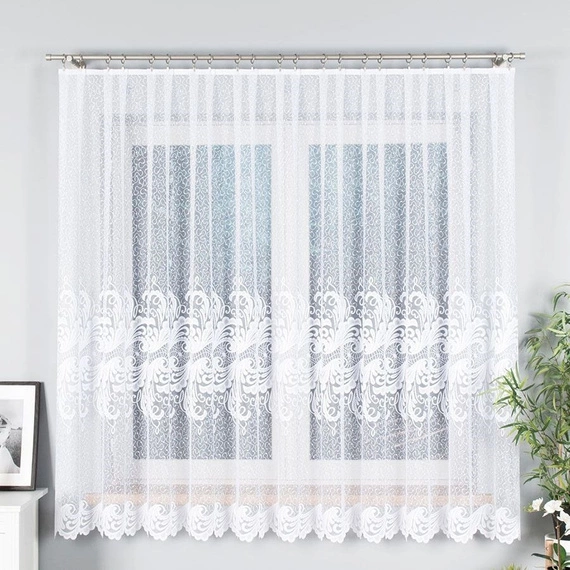 Firanka żakardowa na metry 049312 - wysokość 180cm