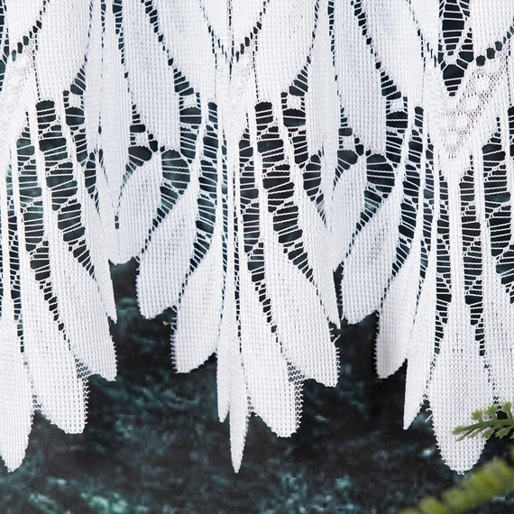 Firanka żakardowa na metry 018989 - wysokość 45cm