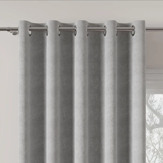 Tkanina zasłonowa MILAS / wys 300cm / kolor 794 (szarobeżowy)