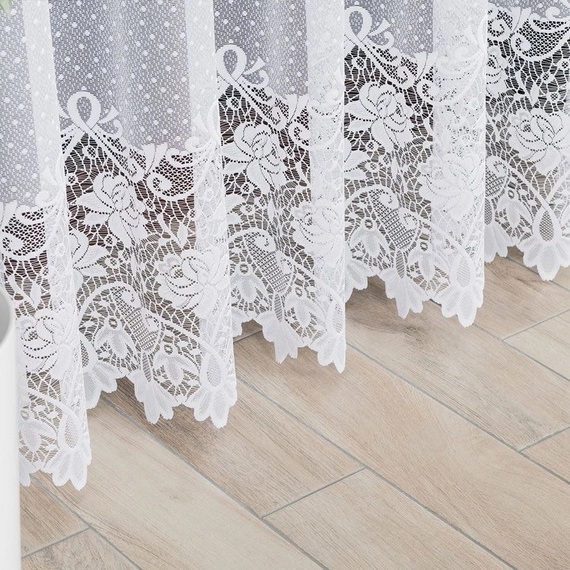 Firanka żakardowa gotowa DEMETRIA / 017480 / PROSTA / 200x250cm