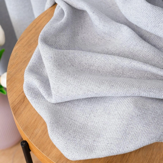 Tkanina zasłonowa na metry OPAL / wysokość 300cm / kolor szary C6