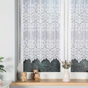 Firanka żakardowa na metry 018495 / wysokość 120cm