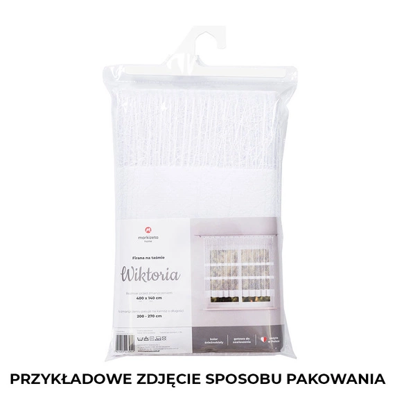 Firanka żakardowa gotowa WIKTORIA / 018352 / 200x250cm