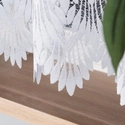 Firanka żakardowa 018989 / kolor biały / wysokość 144cm