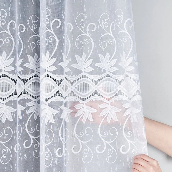 Firanka żakardowa na metry 018960 / kupon 220x170cm