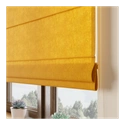 Roleta rzymska Milas / musztardowa 047 / szyta na wymiar