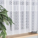 Firanka żakardowa na metry 018869 / kolor biały / wysokość 150cm