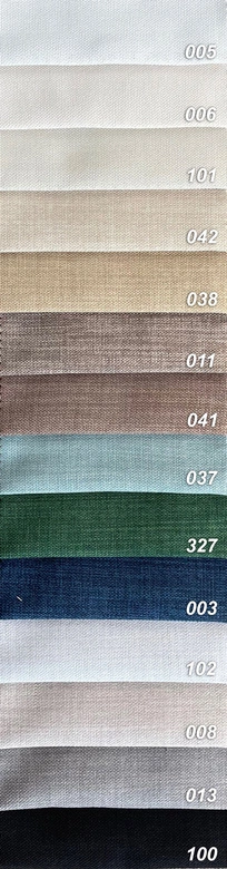 Tkanina zasłonowa Hampton - Dimout / kolor zielony 327 / kupon 150x280cm