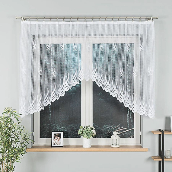 Firanka żakardowa gotowa GOSIA / 004017 / 300x120cm