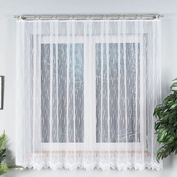 Firanka żakardowa w metrażu 000146 / wysokość 180cm