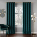 Tkanina zasłonowa MILAS / wys 290cm / kolor 768 (ciemny turkusowy)