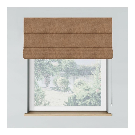 Roleta rzymska Milas / jasnobrązowa 008 / szyta na wymiar