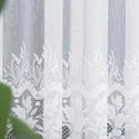 Firanka żakardowa na metry 018864 / kolor biały / wysokość 160cm