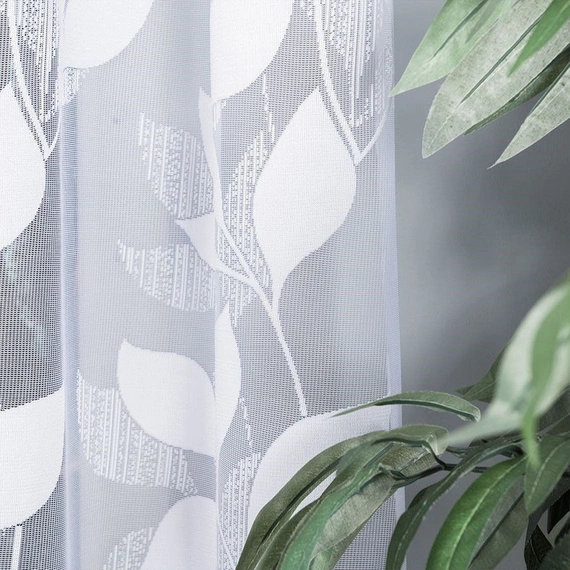 Firanka żakardowa w metrażu 023083 / kupon 160x160cm