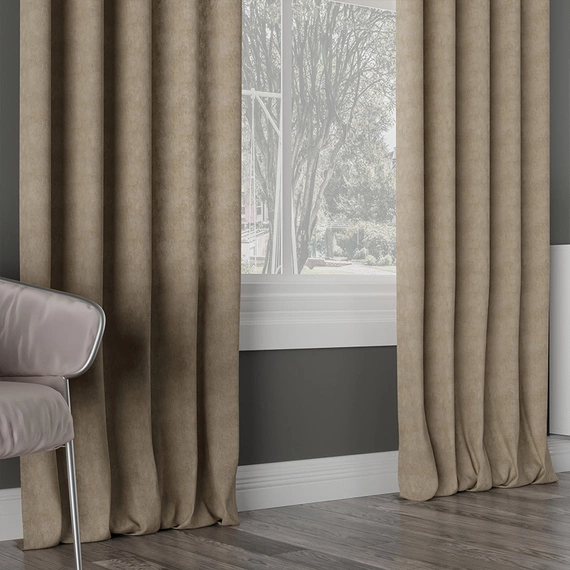 Tkanina zasłonowa MILAS / wysokość 290cm / kolor 043 (cappuccino)