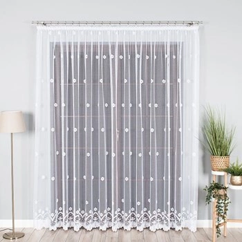 Firanka żakardowa w metrażu 004421 - wysokość 250cm