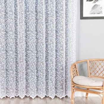 Firanka żakardowa na metry 023058 / kupon 240x200cm