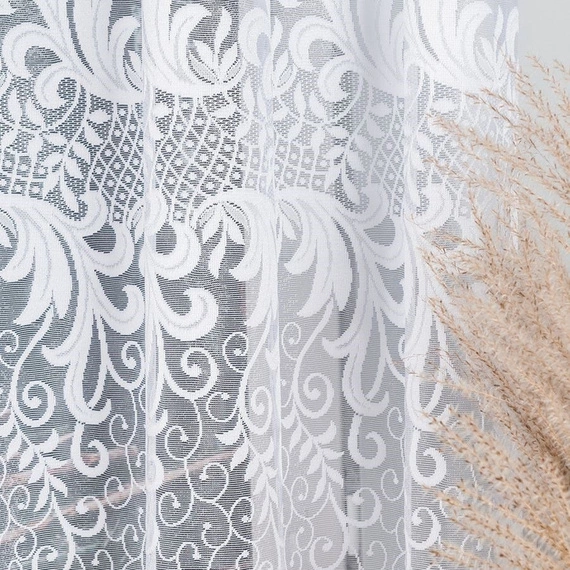 Firanka żakardowa na metry 049310 - wysokość 160cm