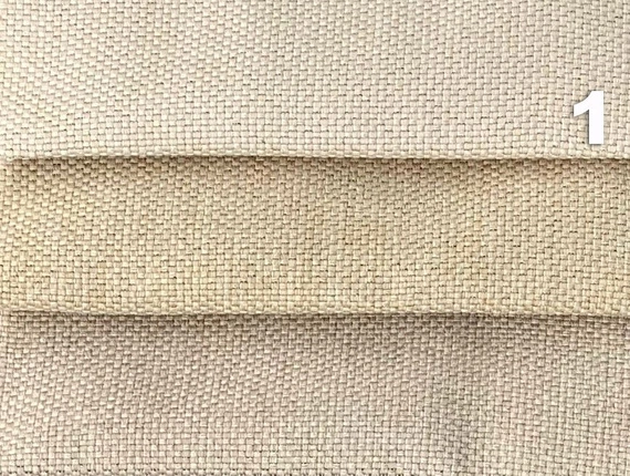 Tkanina BLACKOUT MELANGE / kolor jasny beżowy / kupon 180x280cm
