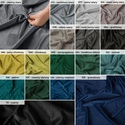 Tkanina zasłonowa na metry VELVET / wysokość 300cm / kolor 012 khaki