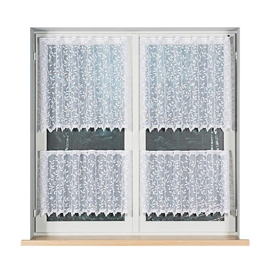 Zazdroska żakardowa na metry 023058 / wysokość 50cm