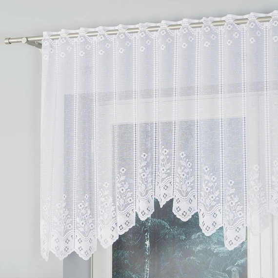 Firanka żakardowa gotowa KLEMENTYNA / 018539 / 200x80cm