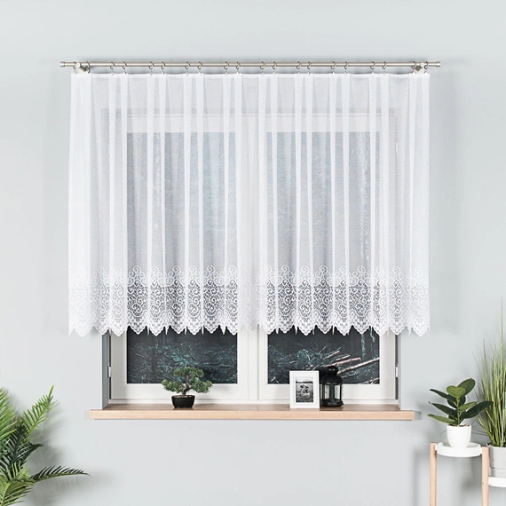 Firanka żakardowa w metrażu 001539 / wysokość 130cm