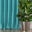 Tkanina zasłonowa MILAS / wysokość 290cm / kolor 035 (turkusowoniebieski)