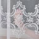 Firanka żakardowa na metry 618495 / kolor biały / wysokość 160cm