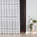Firanka żakardowa 017480 / kolor biały / kupon 280x200cm