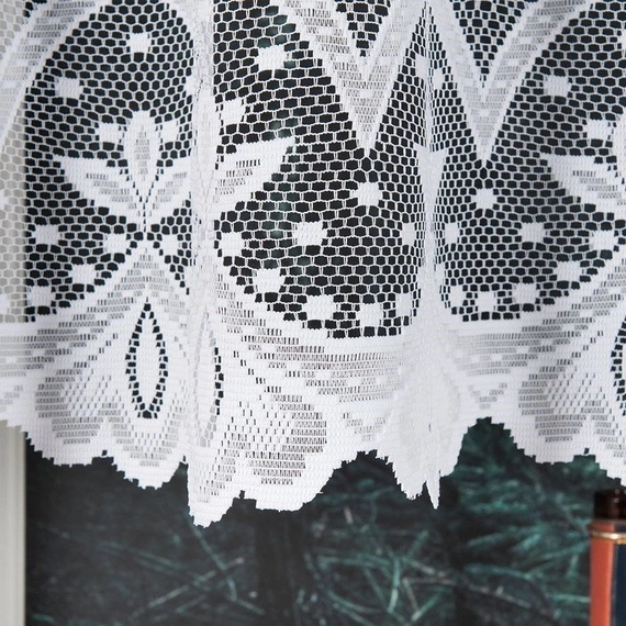 Firanka żakardowa w metrażu 004421 - wysokość 130cm