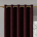 Tkanina zasłonowa MILAS / wysokość 290cm / kolor 046 (burgund)