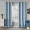 Tkanina zasłonowa MILAS / wysokość 290cm / kolor 048 (baby blue)