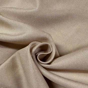 Tkanina zasłonowa OXFORD / kolor beżowy / kupon 80x280cm