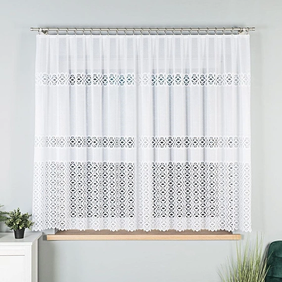 Firanka żakardowa na metry 018869 / kupon 160x160cm