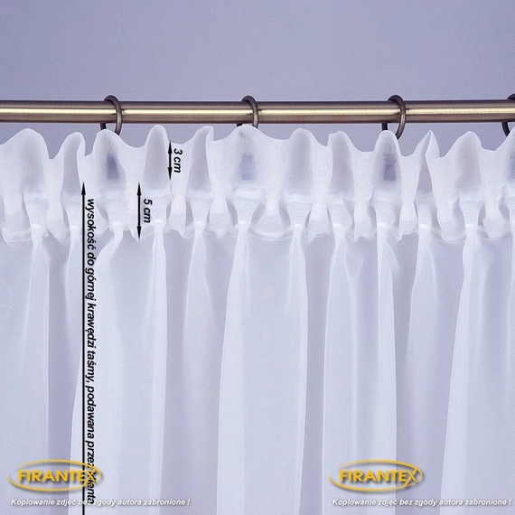 Usługa marszczenia firan i zasłon