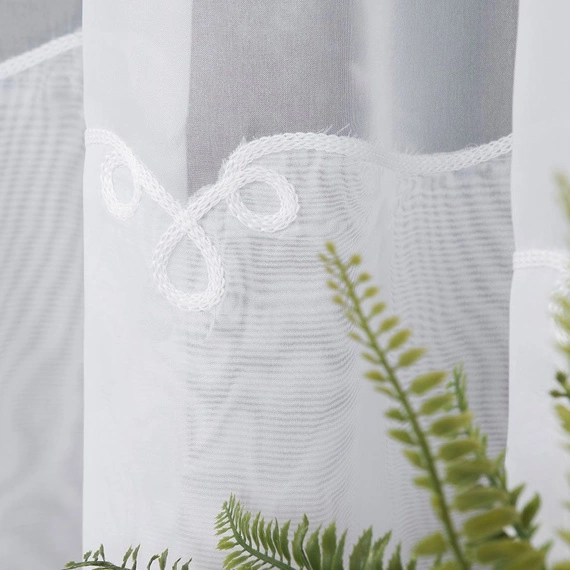 Firanka Kornelia / 105 / kolor bialy / wysokość 300cm